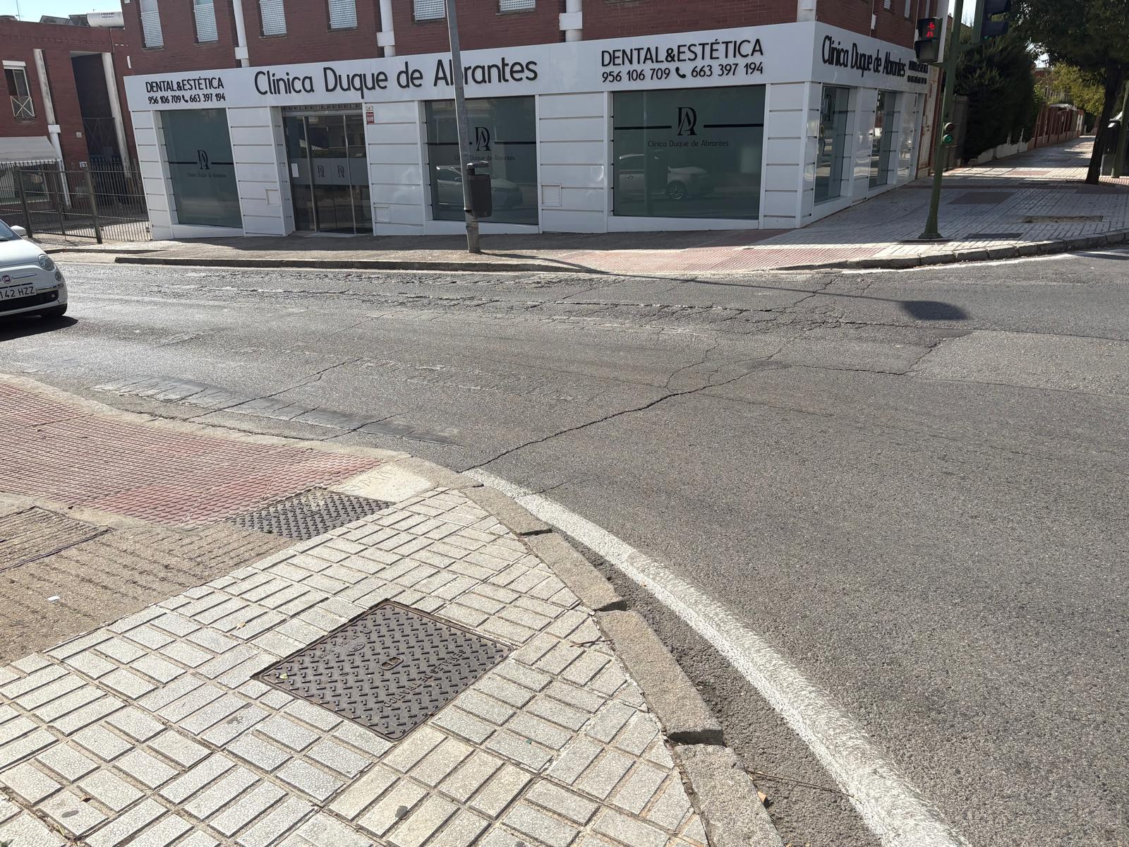 Fachada exterior de Clínica Duque de Abrantes en Jerez